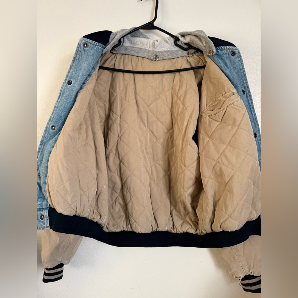 Vintage Disney Store Mickey Mouse League 1928 Champions Jacket Mens Size Small - Picture 3 of 15